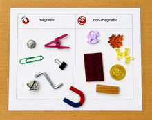 Load image into Gallery viewer, Montessori Magnetic &amp; Non-Magnetic Sorting Activity | Science &amp; Culture