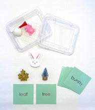 Load image into Gallery viewer, Montessori Green Series:  (Long A, E, I, O, U ) Objects and Cards