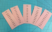 Load image into Gallery viewer, Montessori Pink Series 12 Word Lists Printable PDF