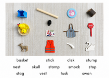 Load image into Gallery viewer, Montessori Blue Series Phonetic Objects Only | Hands-On Reading &amp; Word Building