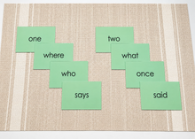 Load image into Gallery viewer, Montessori Green Series Starter Kit 1 | sh, ch, wh, th, qu | Montessori Reading Materials