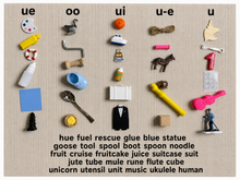 Load image into Gallery viewer, Montessori Green Series Phonogram Objects | 30 Miniature Objects | Objects Only