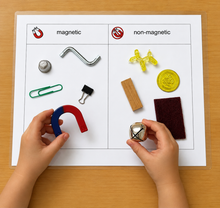 Load image into Gallery viewer, Montessori Magnetic &amp; Non-Magnetic Sorting Activity | Science &amp; Culture