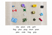 Load image into Gallery viewer, Montessori Blue Series Phonetic Objects Only | Hands-On Reading &amp; Word Building