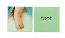 Load image into Gallery viewer, Montessori Green Series Phonogram set Two Picture Cards &amp; Word Cards | Set 2 (ph, au, ou, oy, oo)