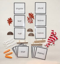Load image into Gallery viewer, Montessori Singular and Plural Grammar Boxes | Box 1 or Complete Six-Box Set