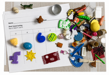 Load image into Gallery viewer, Montessori Pink Series Short Vowel Objects | CVC Miniature Objects | Phonics Language Materials | 30, 50 or 75 Objects