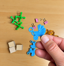 Load image into Gallery viewer, Montessori Blue Series Singular &amp; Plural Box 2 | 18 Miniature Objects | Grammar &amp; Phonics Activity