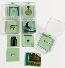 Load image into Gallery viewer, Montessori Green Series R-Controlled Vowel Picture and Word Card: ar • er • ir • or • ur