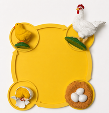Load image into Gallery viewer, Montessori Chicken Life Cycle &amp; Classification Activity Set with Tray &amp; Card Holder