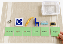 Load image into Gallery viewer, Montessori Green Series Starter Kit 1 | sh, ch, wh, th, qu | Montessori Reading Materials