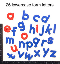 Load image into Gallery viewer, Montessori Beginning Sound Objects with Magnetic Foam Letters | 52 Phonetic Objects + 26 Lowercase Letters