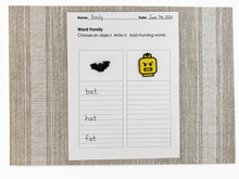 Load image into Gallery viewer, Montessori Pink Series Short Vowel Objects | CVC Miniature Objects | Phonics Language Materials | 30, 50 or 75 Objects