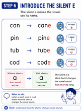 Load image into Gallery viewer, Montessori Silent E (Magic E) Object Box | 24 Objects &amp; Word Labels | Long Vowel Phonics Reading