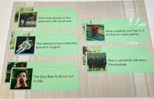 Load image into Gallery viewer, Montessori Green Series Montessori Green Series Starter Kit 3 | ph, au, ou, oo, oy | Montessori Reading Materials