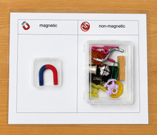 Load image into Gallery viewer, Montessori Magnetic &amp; Non-Magnetic Sorting Activity | Science &amp; Culture