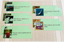 Load image into Gallery viewer, Montessori Green Series Starter Kit 4 | ar, er, ir, or, ur | Montessori Reading Materials