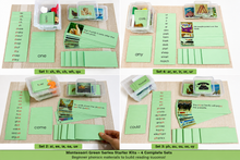 Load image into Gallery viewer, Montessori Green Series Starter Kit 1 | sh, ch, wh, th, qu | Montessori Reading Materials