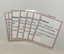 Load image into Gallery viewer, Oceania Animals Classification Set
Australia and New Zealand Animals