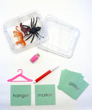 Load image into Gallery viewer, Montessori Green Series R-Controlling-Vowel  Object and Card Set – ar, er, ir, or, ur