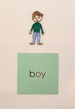 Load image into Gallery viewer, Montessori Individual Diphthong Phonogram (oy) Object Box
