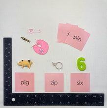 Load image into Gallery viewer, Pink Series Phonetic Objects and Cards