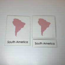 Load image into Gallery viewer, Montessori Animals of South America Three Part Classified Cards