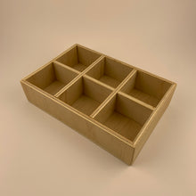 Load image into Gallery viewer, Montessori 8 compartment Tray