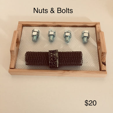 Montessori Practical Life Nuts and Bolts Activities