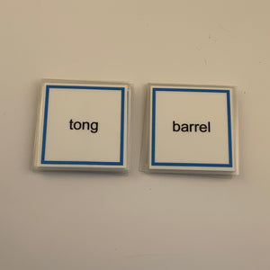 Montessori Blue Series: Objects and Cards