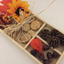 Load image into Gallery viewer, Montessori Fall Sensory Activity Tray