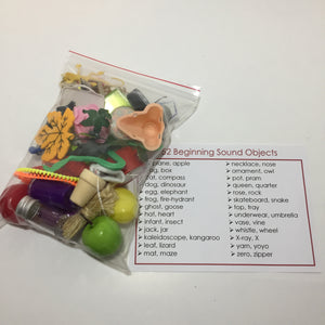 Montessori Beginning Sound Objects