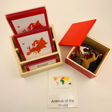 Load image into Gallery viewer, Montessori Animals of Europe with TOOB Activity