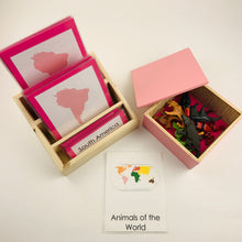 Load image into Gallery viewer, Montessori Animals of South America with TOOB Figurines