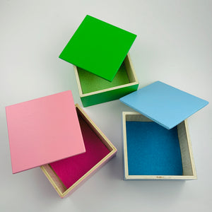 Montessori Wooden Boxes