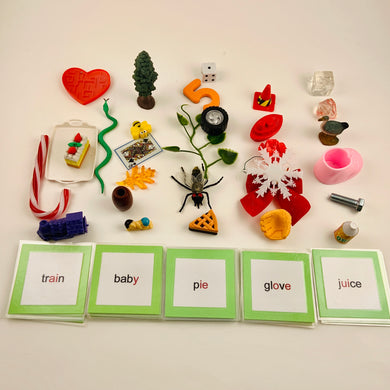 Montessori Green Series: Objects and Cards