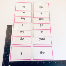 Load image into Gallery viewer, Montessori Pink Series Phonetic Early Reading Set