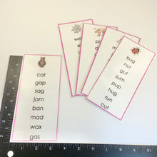 Load image into Gallery viewer, Montessori Pink Series Phonetic Early Reading Set