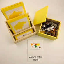 Load image into Gallery viewer, Montessori Animals of Asia with TOOB Figurines